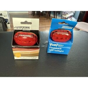 View Point Flashback Bicycle Lights‎ Lot Of 2 , New